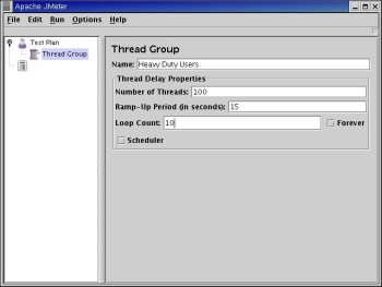 JMeter Thread Group